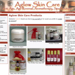 Aglow Skin Care E-commerce Website