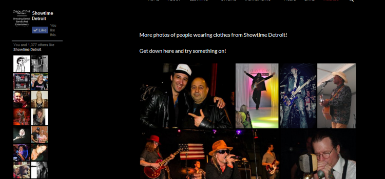 Showtime Detroit Website